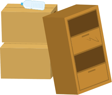 ダンボールのイラスト