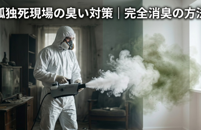 孤独死現場の臭い対策｜完全消臭の方法